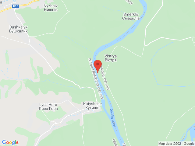 Вістря (Хатина біля річки)