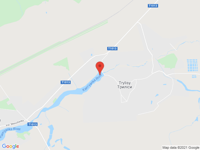 Озеро в Трилесах (р.Камянка)