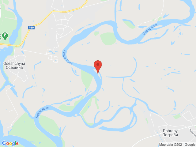 Острів на річці Десна