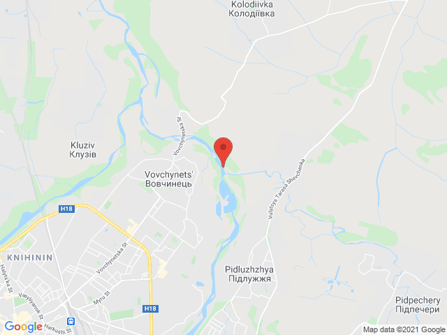 Злиття бистриці і Ворони