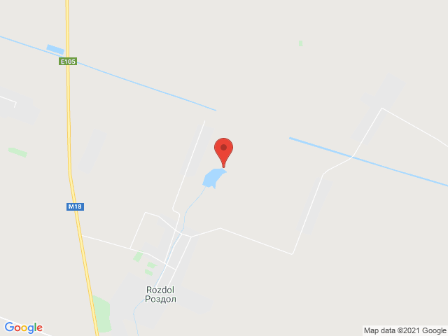 Ставок в селе Виноградовка