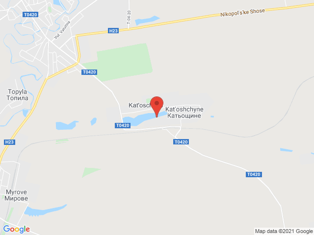 Ставок в селе Катёщино