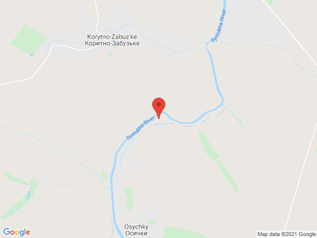 За селом Осички